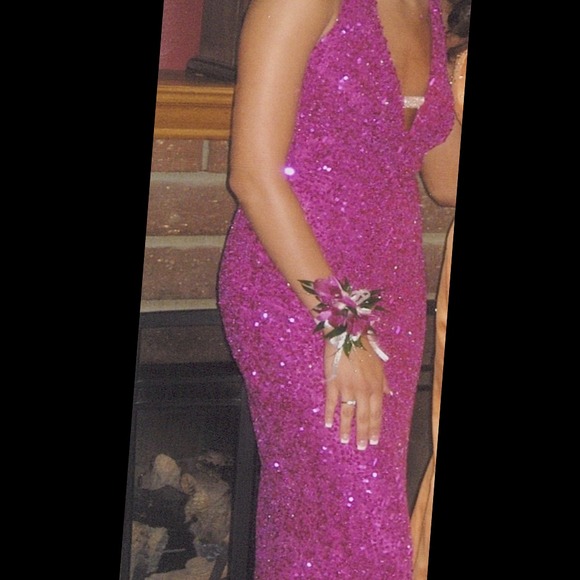 Beaded prom dress - Picture 3 of 3