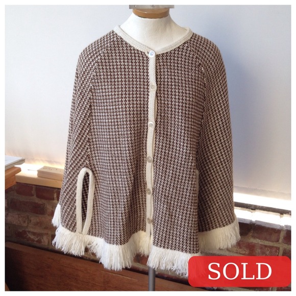 BUNDLED Fab Vintage 60s Poncho
