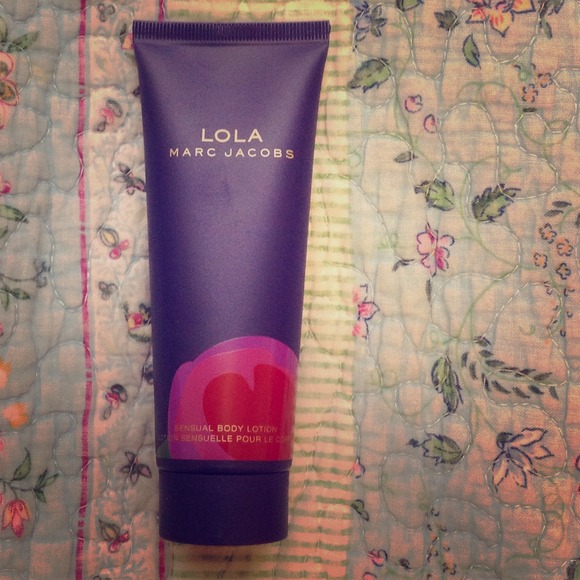 Lola Marc Jacobs fragrance body lotion.