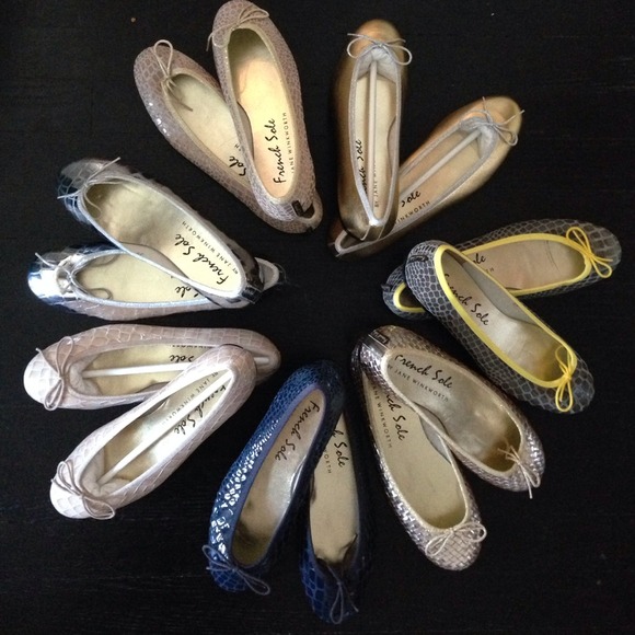 French Sole Shoes - Ballet Flats by Jane Winworth for French Sole