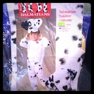 Toddler Dalmatian costume. Toddler 2-4 size.