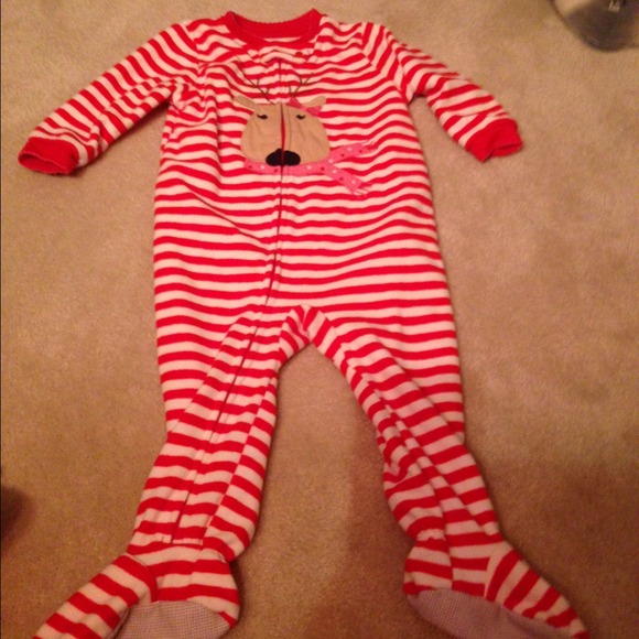 ⛔️️️sold in a bundle⛔️Baby girl chrismas pj
