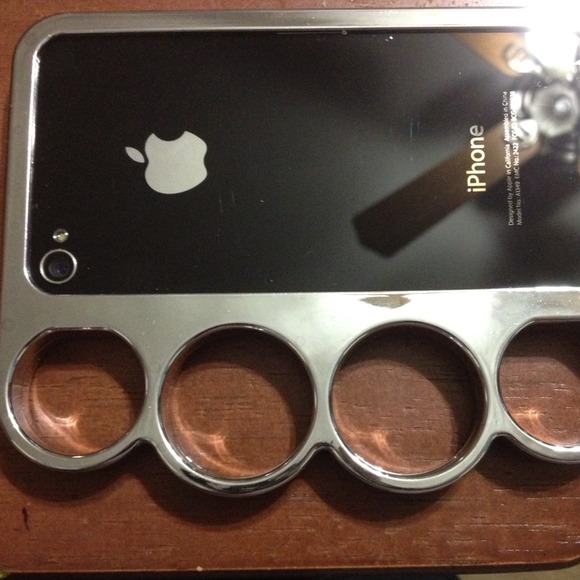 . iPhone brass knuckles case. - Picture 2 of 3