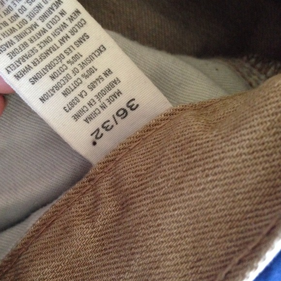 American Eagle khaki jeans. - Picture 3 of 4