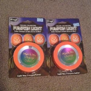Color changing PUMPKIN LIGHT!!!