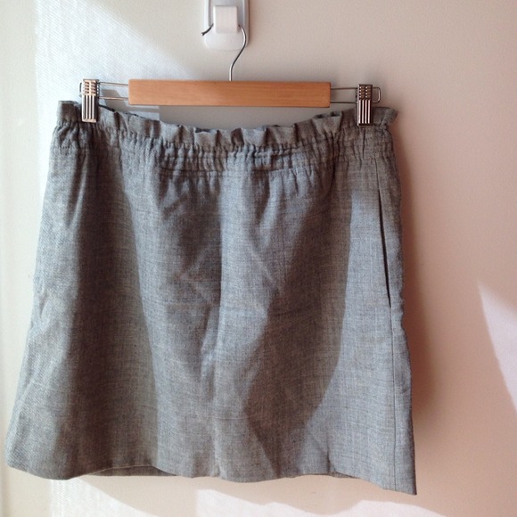 J.Crew wool miniskirt with pockets
