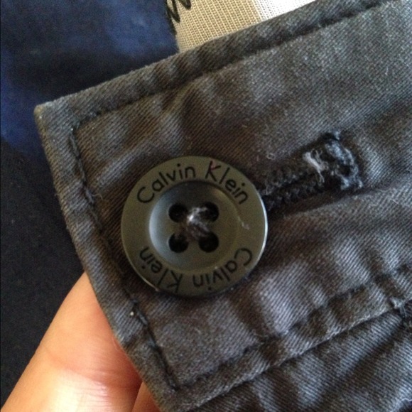 Dark grey Calvin Klein pants. - Picture 2 of 4