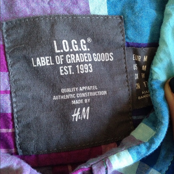 H&M plaid shirt. - Picture 2 of 4