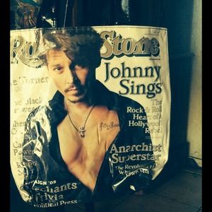 Johnny Depp-Rolling Stone cover- Shoulder bag