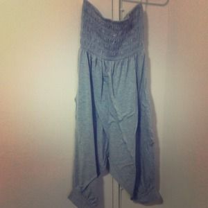 Tube jumpsuit/harem pants