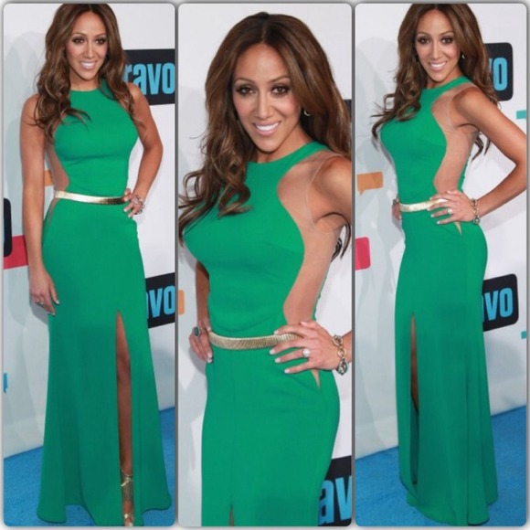 Nicole Bakti Illusion dress as seen on RHOM. - Picture 3 of 4