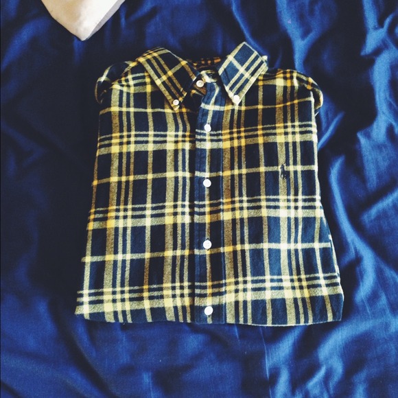 Ralph Lauren plaid button down. - Picture 1 of 4