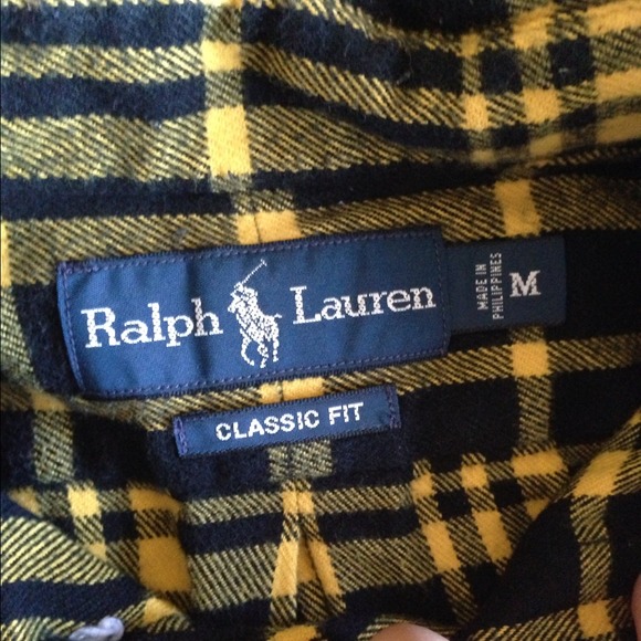 Ralph Lauren plaid button down. - Picture 2 of 4