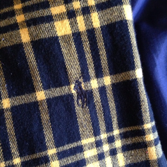 Ralph Lauren plaid button down. - Picture 3 of 4