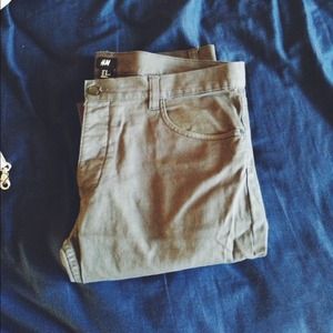 Grey H&M pants.