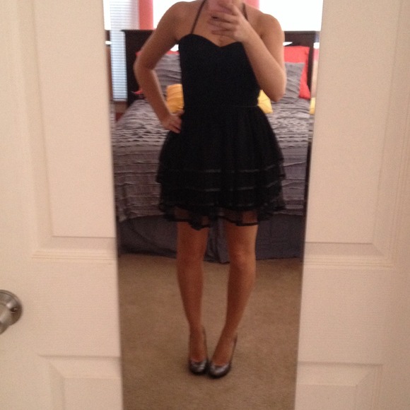 Little black party dress