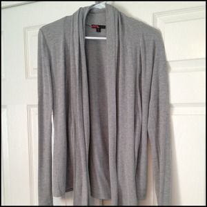 ❌SOLD IN BUNDLE  Forever 21 grey open cardigan