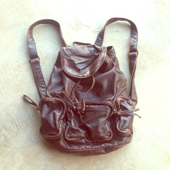 🎀Leather Bookbag🎀