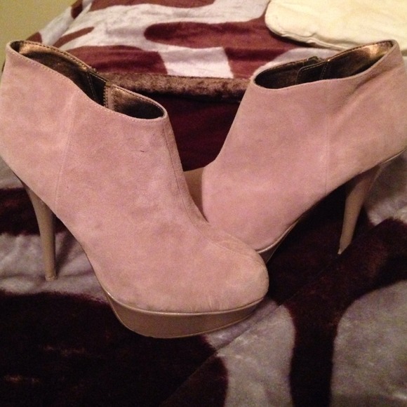 Steve Madden, Blush Booties.