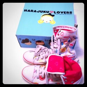 Harajuku Lovers 'kogal' fold over sneaker