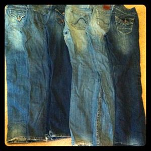 6pairs of jeans all in really nice shape