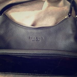 Genuine Leather Black Kate Spade handbag