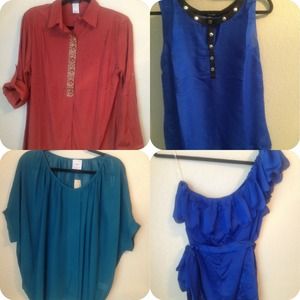 Bundle four fabulous tops