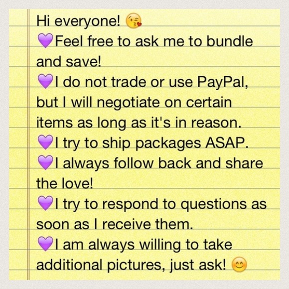 All my items are brand new