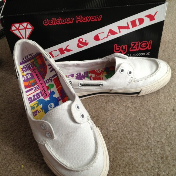 White Nautical shoes