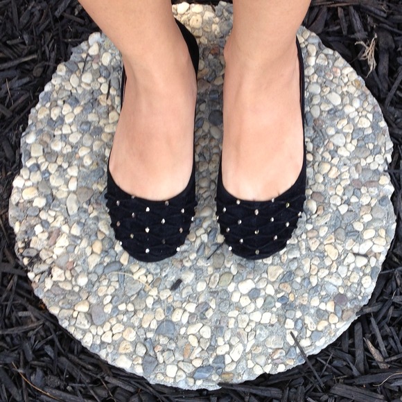 Flats with silver stones.