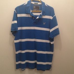 Mens American eagle polo