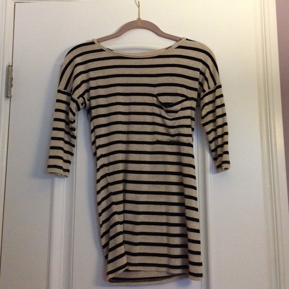 Striped fitted top