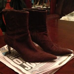 Nine West Brown suede shoes