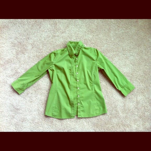 Lime green dress shirt