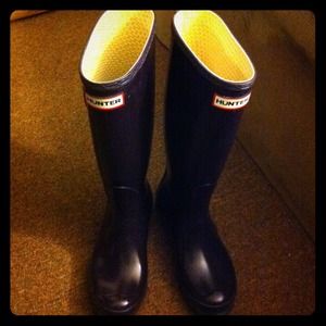 Hunter rain boots