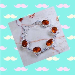 .925 citrine quartz- never worn!