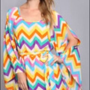 REDUCED. Chevron dress NWOT.