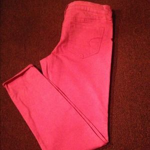 💗 AMERICAN EAGLE pink jeggings.💗