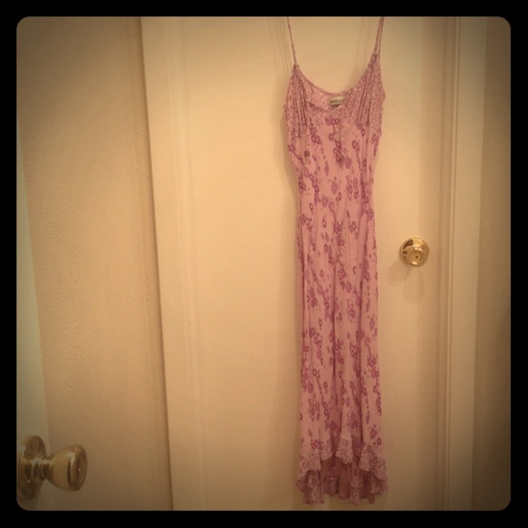 Pretty purple slip dress