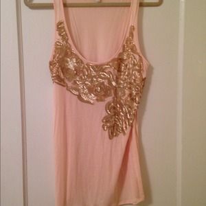 Express sequin tank