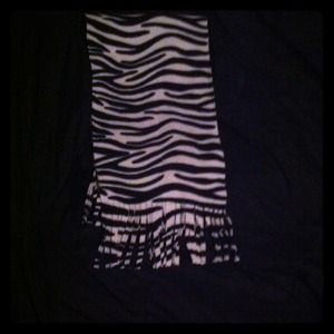 Zebra scarf