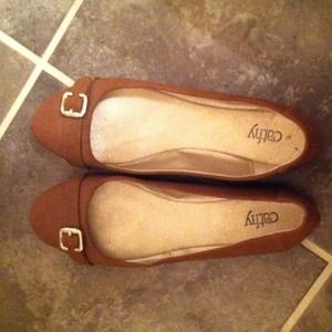 Cute buckled flats