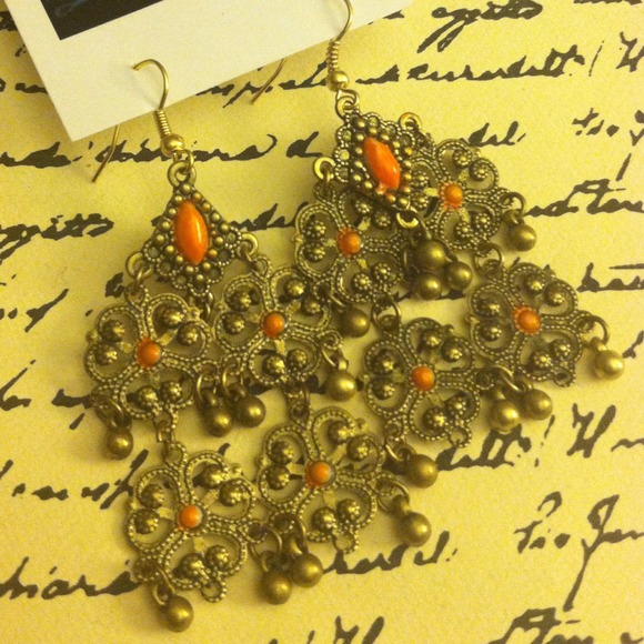 Prayers for India Double Dangle Earrings