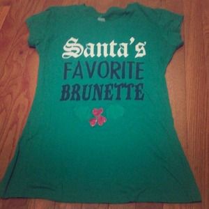 Green adorable Christmas shirt! CLEARANCE