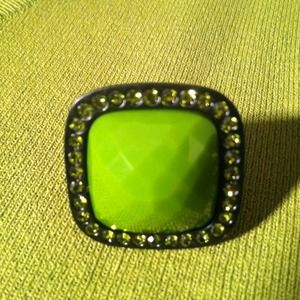 Wasabi & Onyx Ring