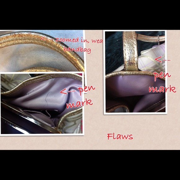 *****SOLD**** Coach handbag - Picture 4 of 4