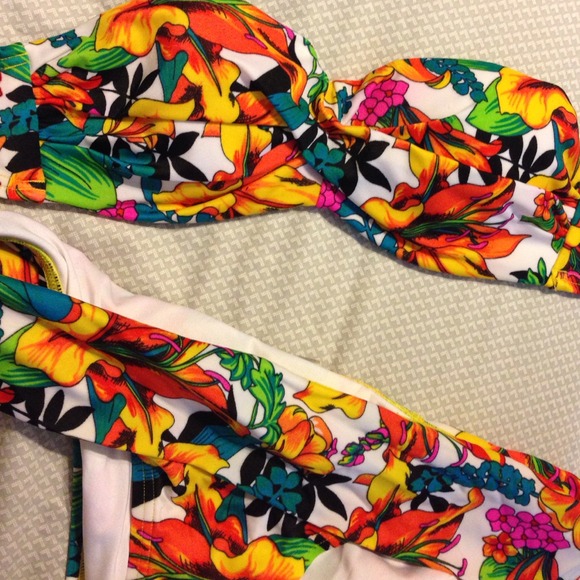 Victoria secret floral bathing suit