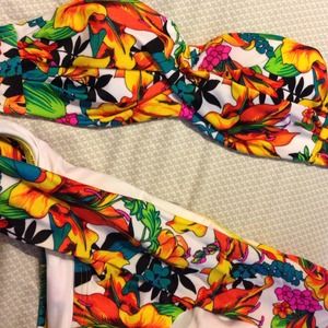 Victoria secret floral bathing suit