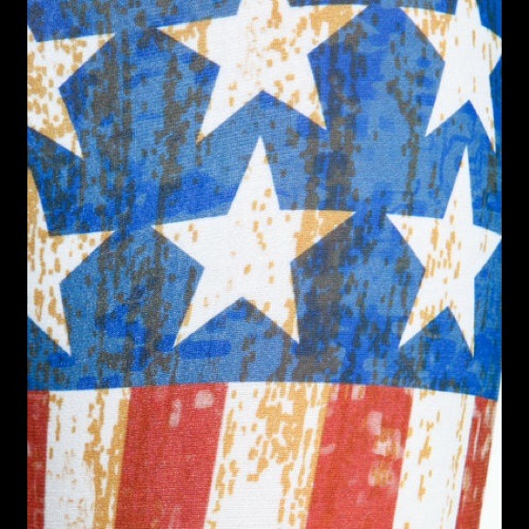 🎀SOLD OUT🎀American Flag Leggings - Picture 4 of 4