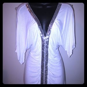 White and silver top